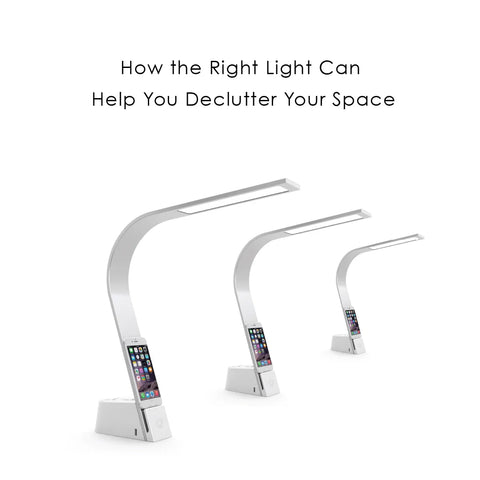 How the Right Light Can Help You Declutter Your Space