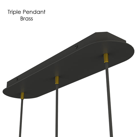 Highline LED Triple Pendant Light