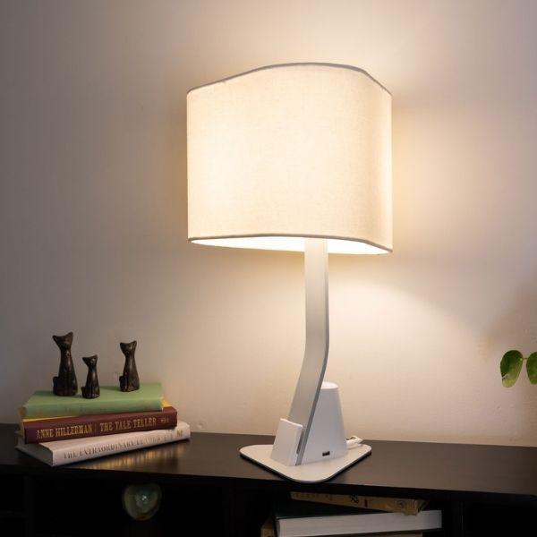 Brooklyn - Desk Lamp - with USB-A ports - by LUX LED Lighting