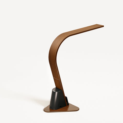 Brooklyn LED Task Light - Black Walnut Wood – LUX LED Lighting