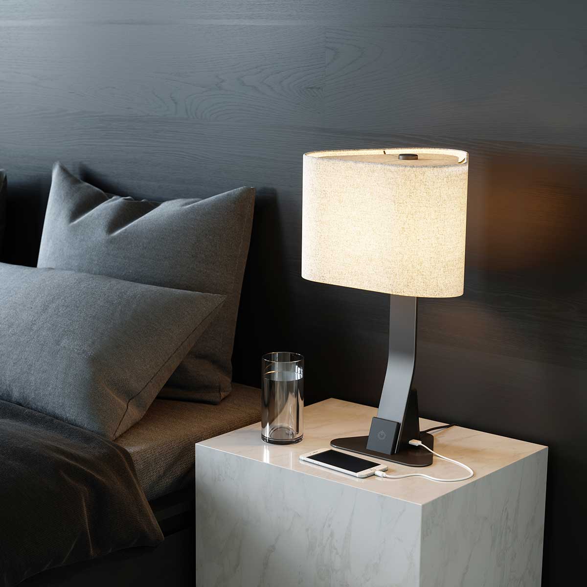 Usb Desk Diffuser LUX Brooklyn Desk Light - Diffuser – LUX LED Lighting