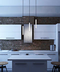 LUX LED Triple Pendant Light - Highline Collection