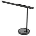Highline USB LED Desk Lamp in Black Matte and Black Chrome finish on a white background